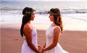 Ceremony at the beach