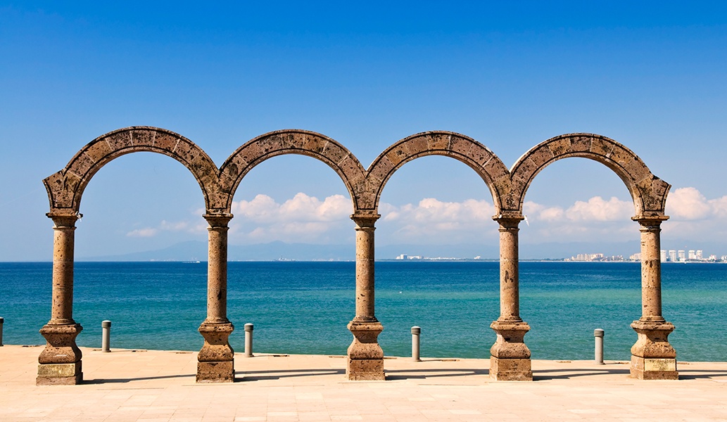 Los Arcos Amphitheater in Mexico