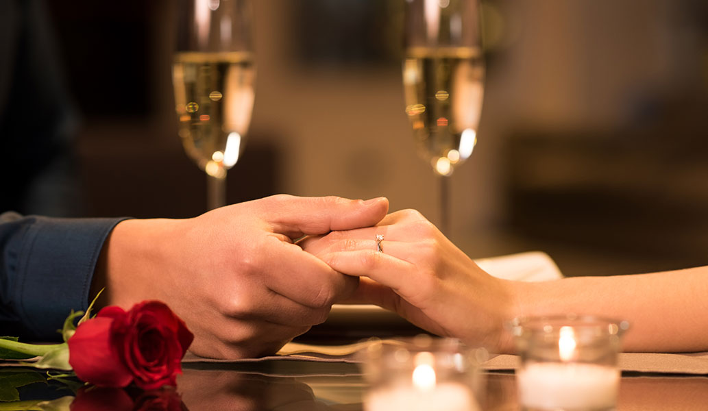 Proposal with toast